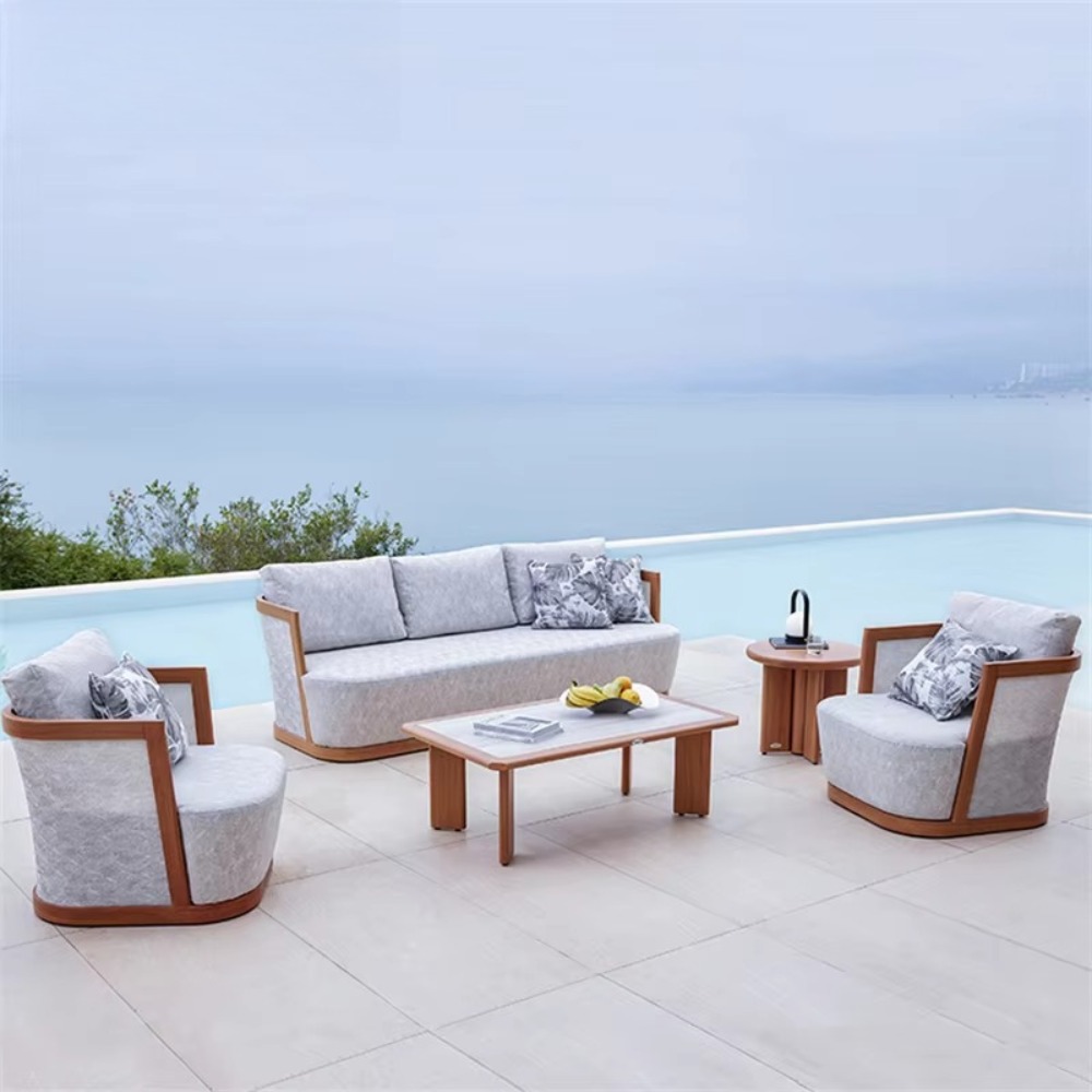 Outdoor Furniture On Sale - Modern Outdoor Aluminum Sofa Garden Furniture