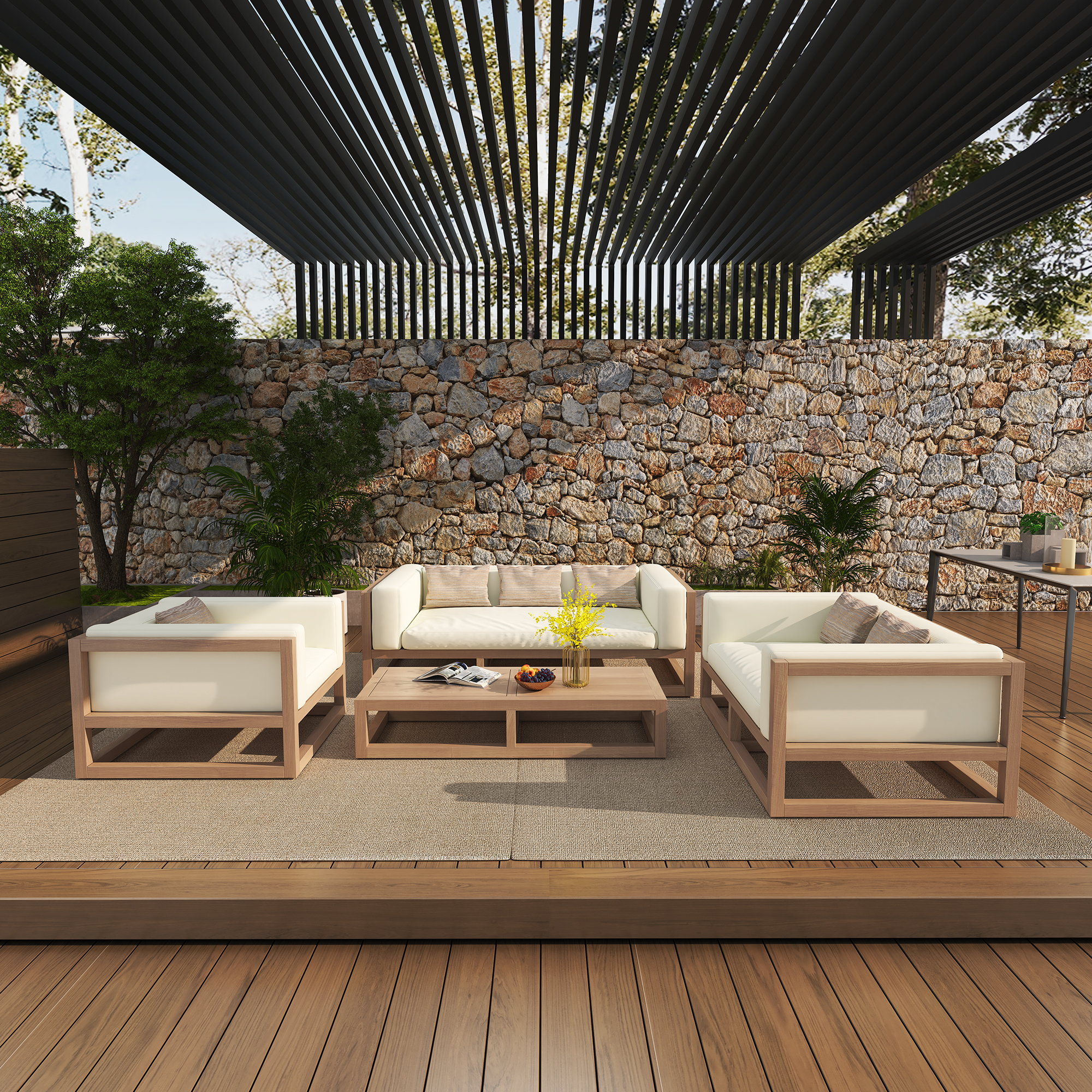 Outdoor Furniture On Sale - All Weather Hotel Sofa Patio Garden