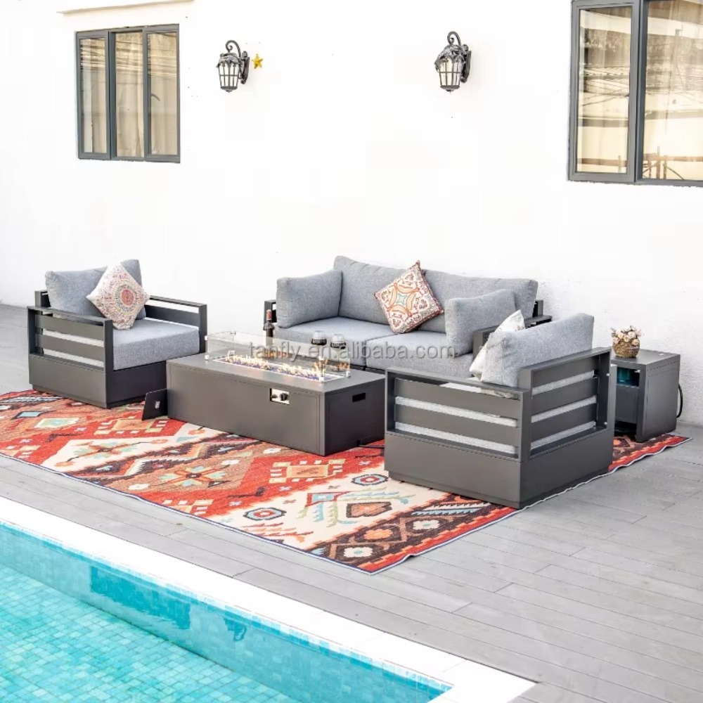 Outdoor Furniture On Sale - Villa Hotel Outdoor Furniture Set Modern