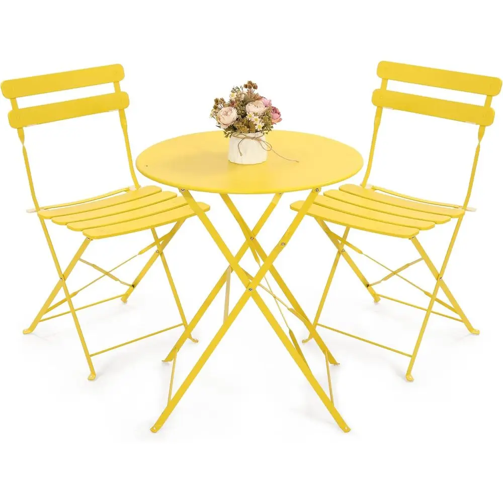 Outdoor Furniture On Sale - Compact 3-Piece Outdoor Patio Bistro Set