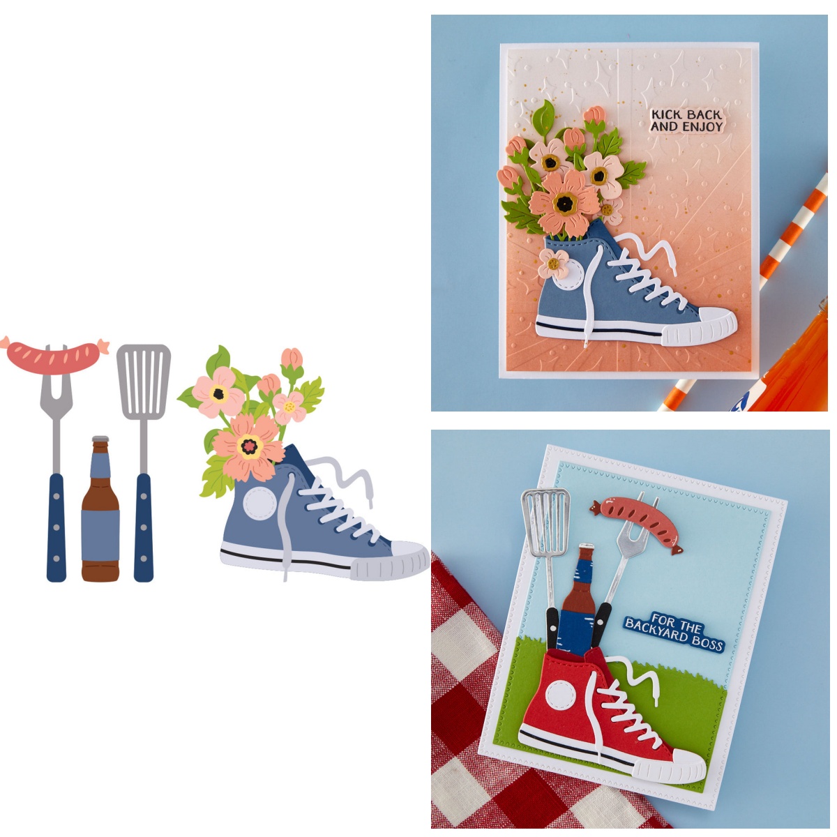 Outdoor Furniture With Umbrella - Outdoor Sports Classic Kicks Shoes Hat