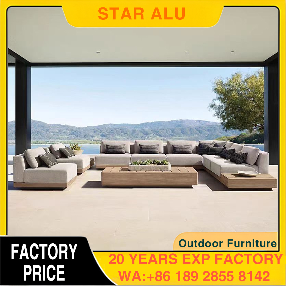 Outdoor Furniture On Sale - Luxury Modern Aluminum Outdoor Modular Sofa