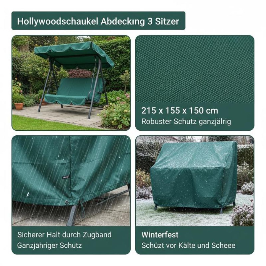 Patio 3 Seater Swing Chair Ben - Outdoor Furniture Waterproof ulasan dan harga