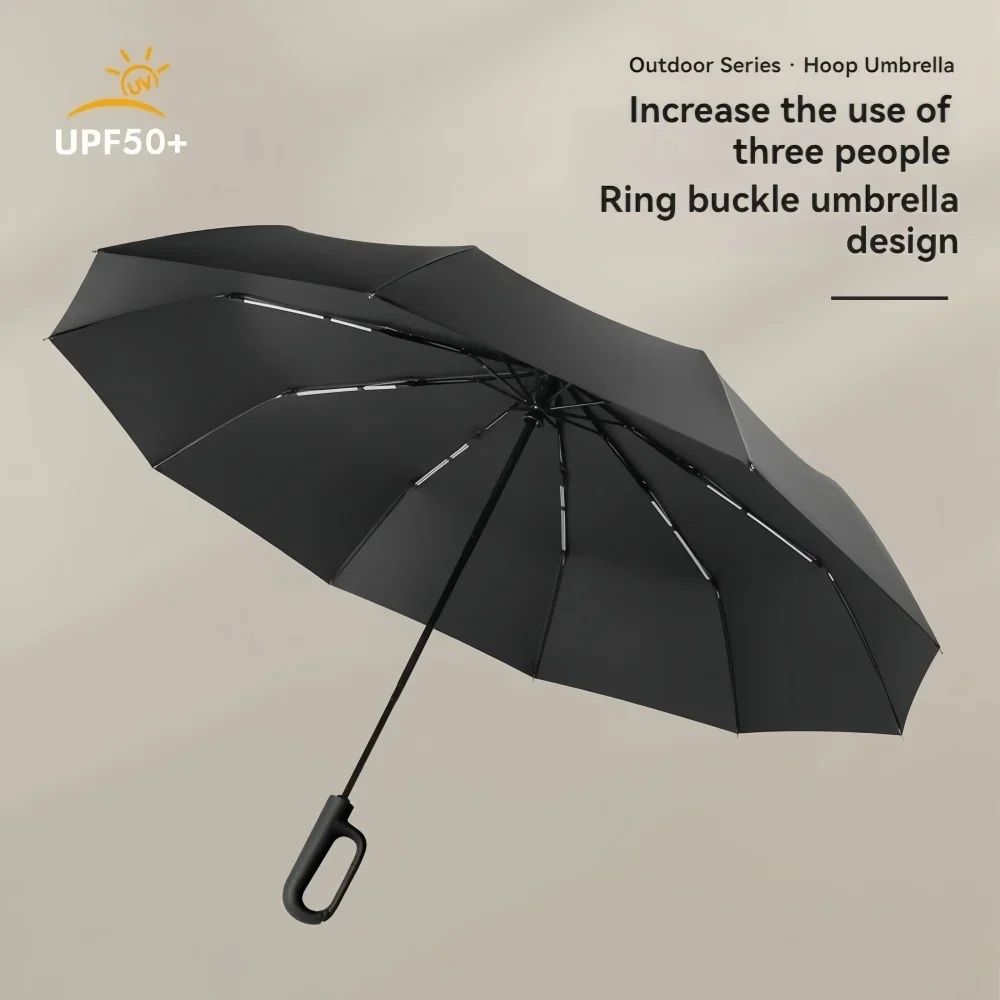 Strong Windproof Automatic Umb - Parasol Umbrella Large ulasan dan harga