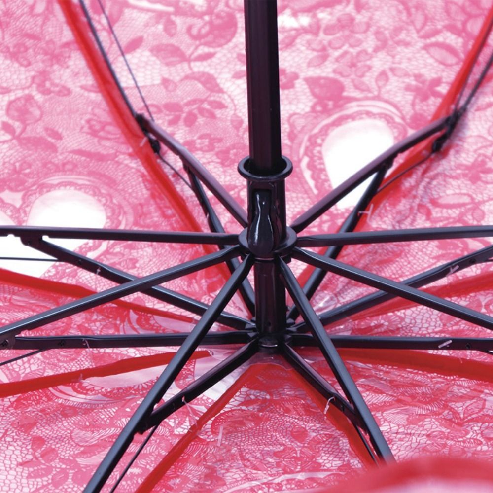 Vintage Foldable Lace Parasol  - Parasol Umbrella Large ulasan dan harga