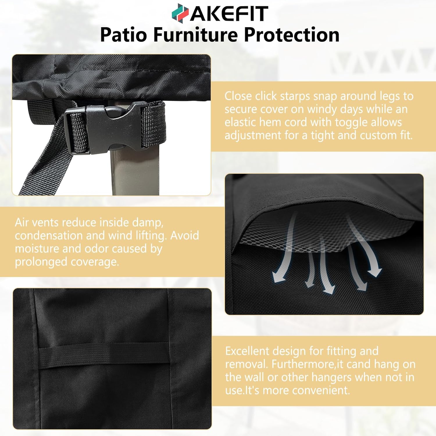 Heavy Duty Waterproof Patio Fu - Outdoor Furniture Heavy ulasan dan harga