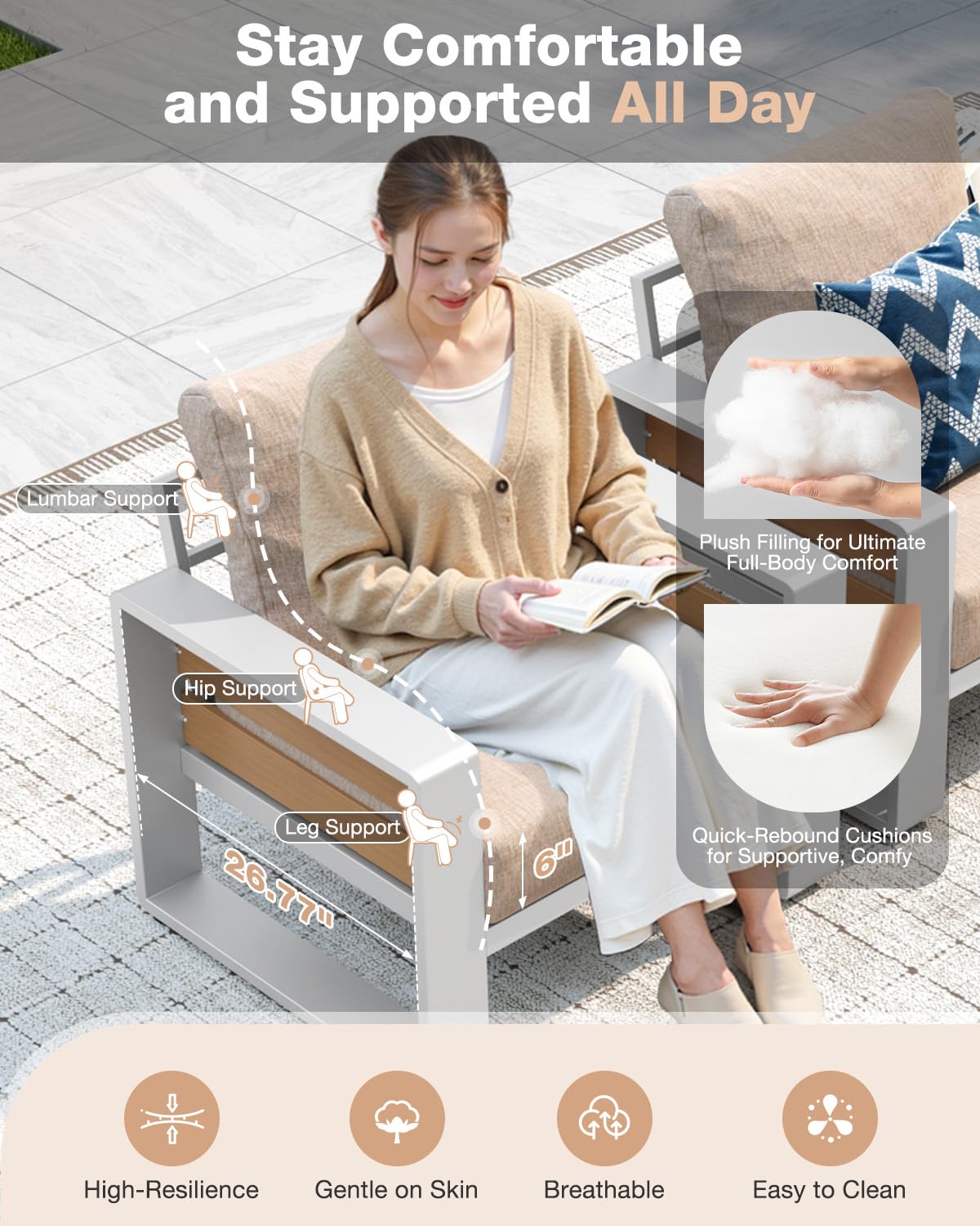 Aluminum Patio Furniture Set,  - Outdoor Furniture On Sale ulasan dan harga