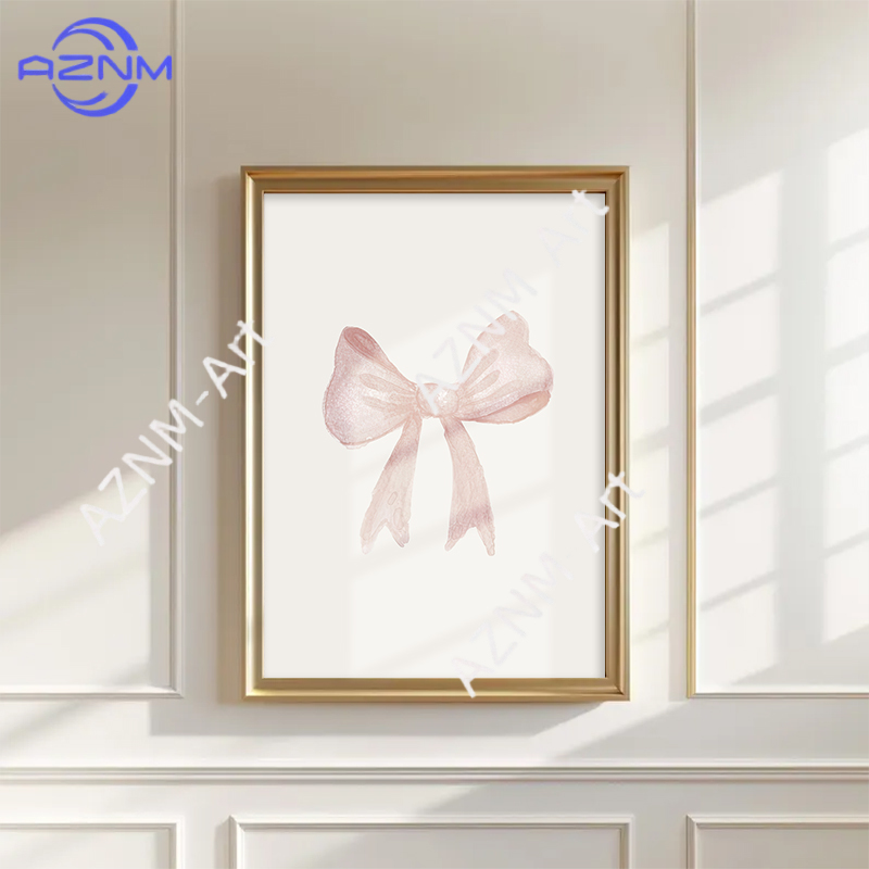 Pink Boho Bow Field Garden Can - Outdoor Furniture Waterproof ulasan dan harga