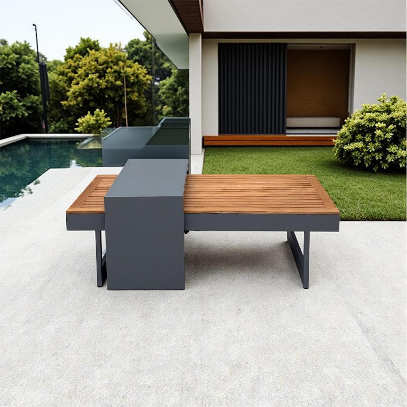 Modern Outdoor Teak Sofa Set G - Outdoor Furniture On Sale ulasan dan harga