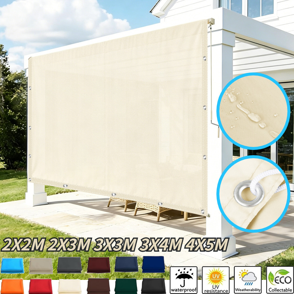 5x4m 4x3m 3x2m Garden Sun Shad - Outdoor Furniture Waterproof ulasan dan harga