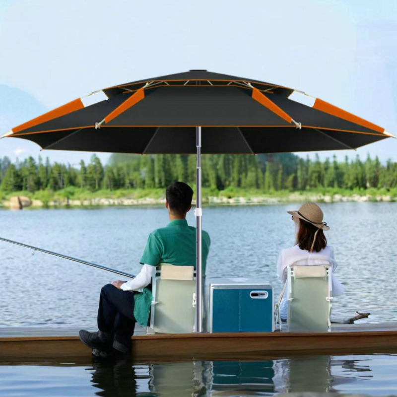 Large Stainless Steel Fishing  - Parasol Umbrella Large ulasan dan harga