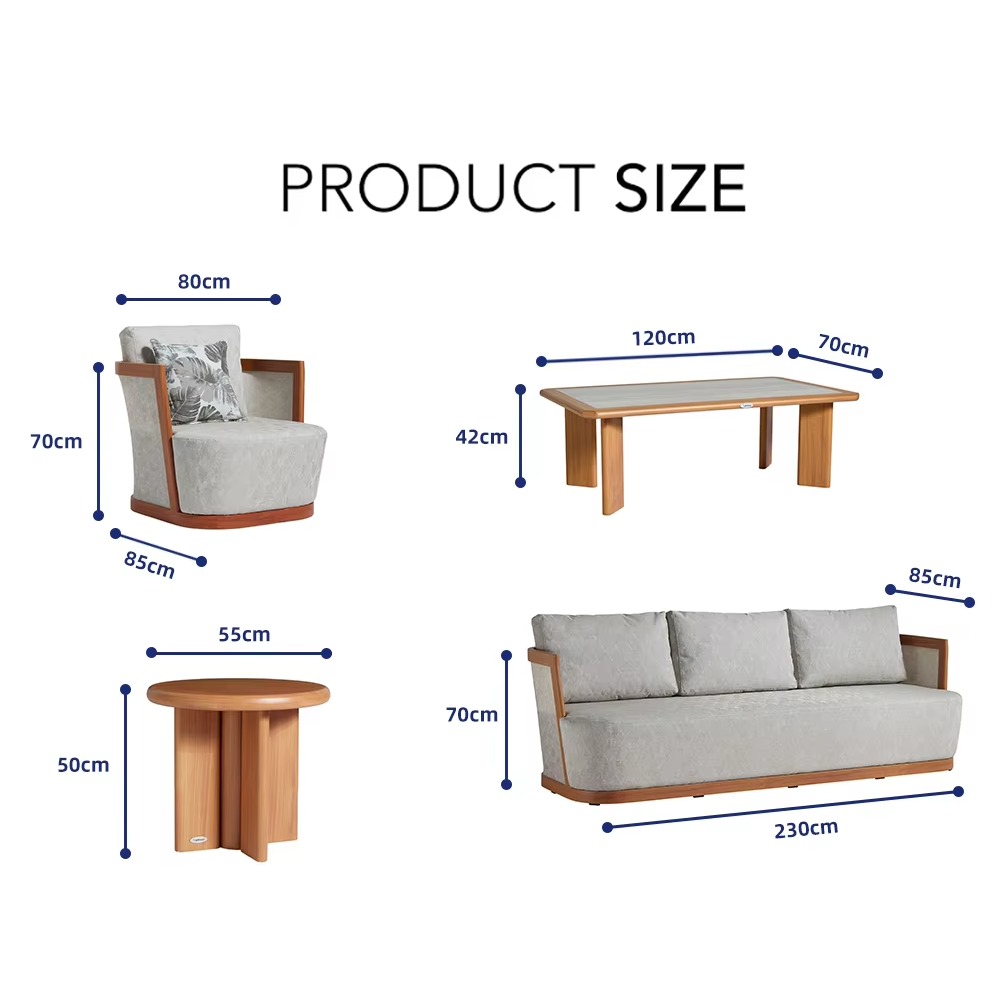 Modern Outdoor Aluminum Sofa G - Outdoor Furniture On Sale ulasan dan harga