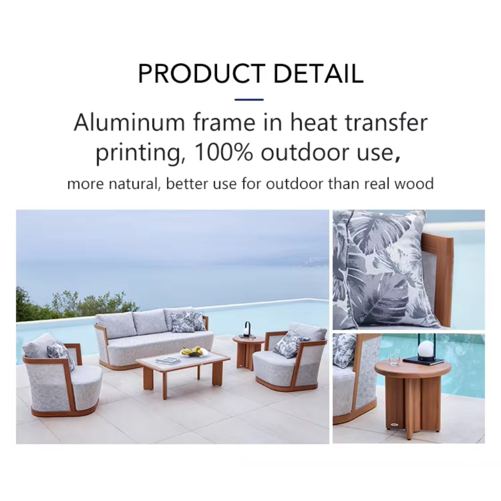 Modern Outdoor Aluminum Sofa G - Outdoor Furniture On Sale ulasan dan harga