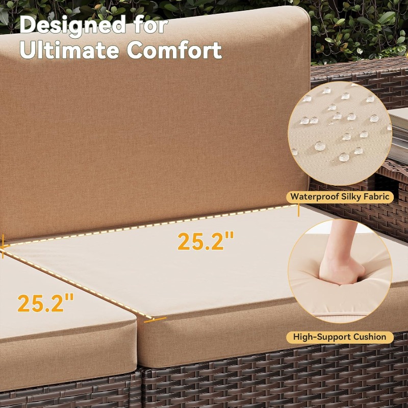Aoxun Patio Furniture Set, Wic - Outdoor Furniture On Sale ulasan dan harga