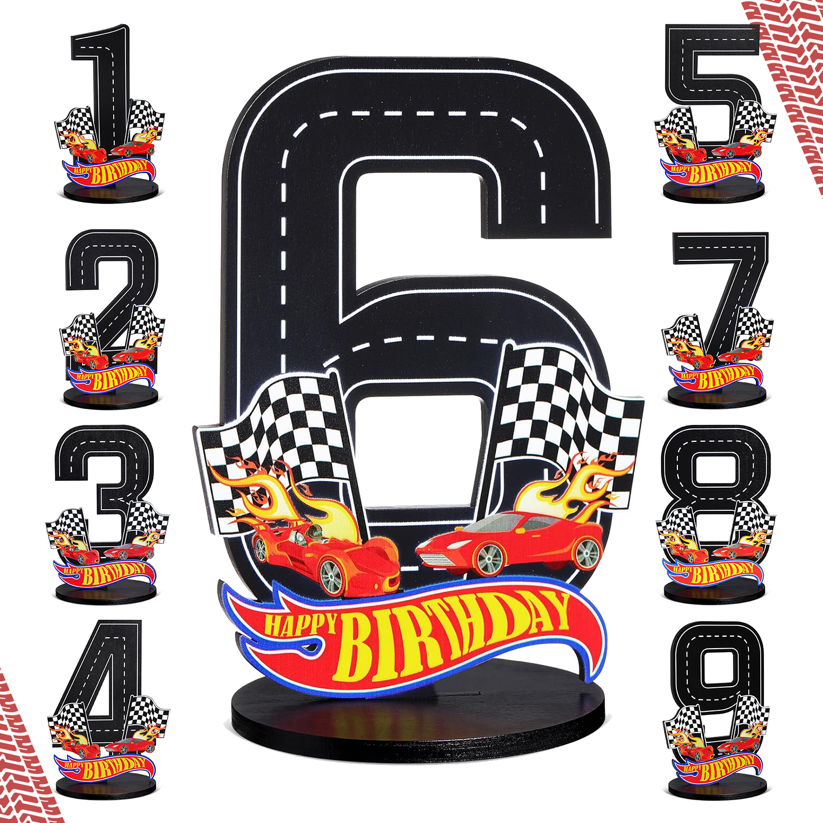 Race Car 1-9th Birthday Number - Outdoor Furniture Wooden ulasan dan harga