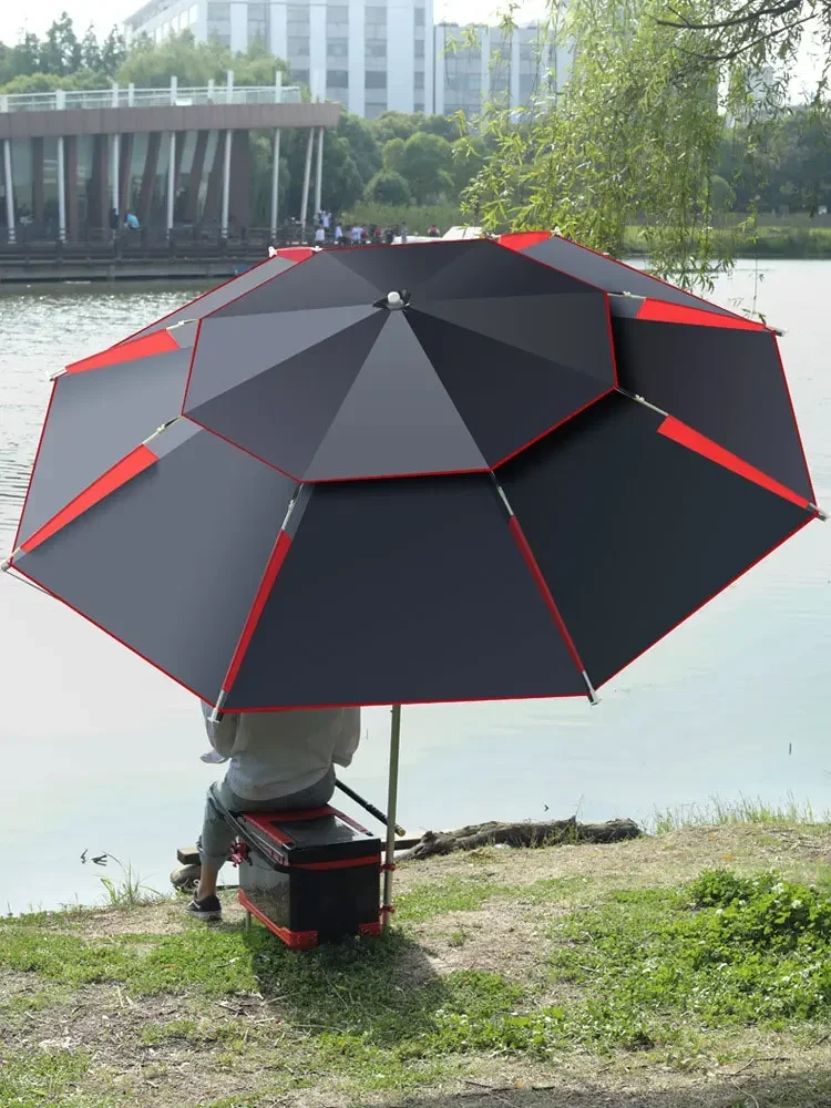 1PC Double-Layer Foldable Larg - Parasol Umbrella Large ulasan dan harga