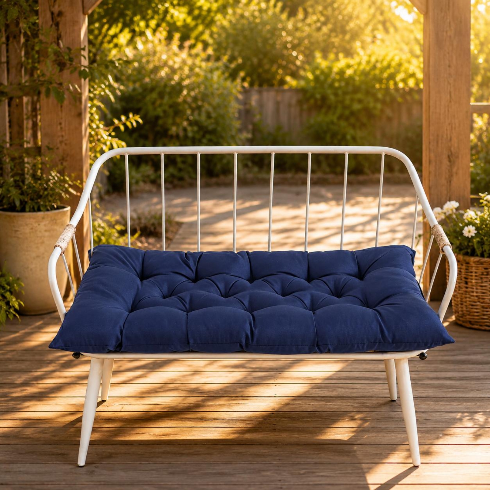 Waterproof Bench Cushion Sunpr - Outdoor Furniture Waterproof ulasan dan harga