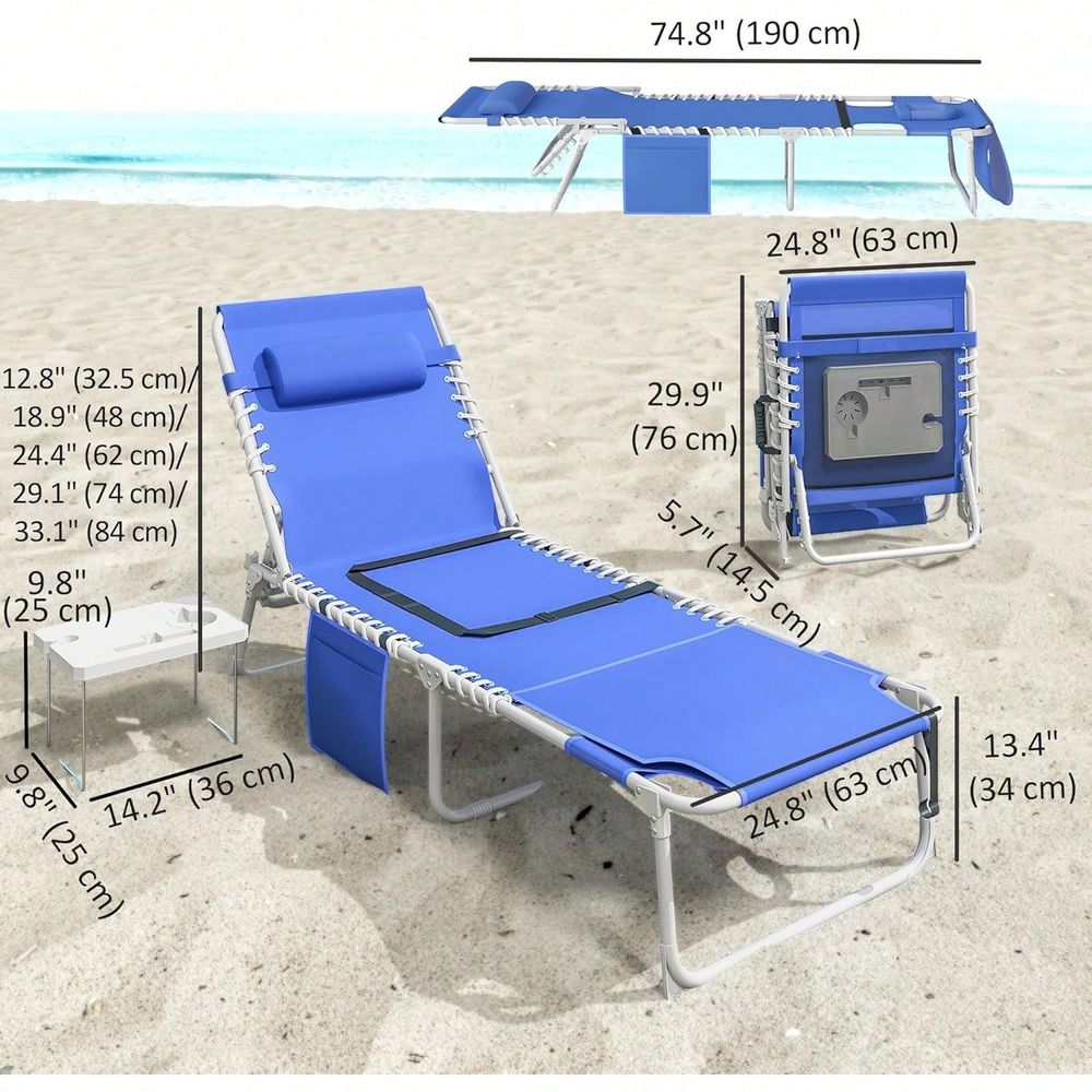 Tanning Chair Set Of 2 With Fa - Outdoor Furniture Recliner Set ulasan dan harga