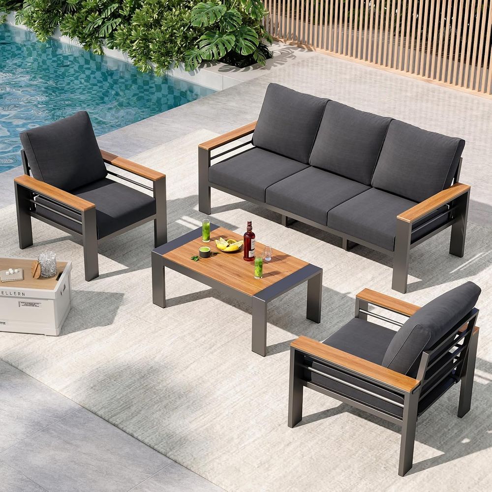 5-Seat Outdoor Sectional Patio - Outdoor Furniture On Sale ulasan dan harga