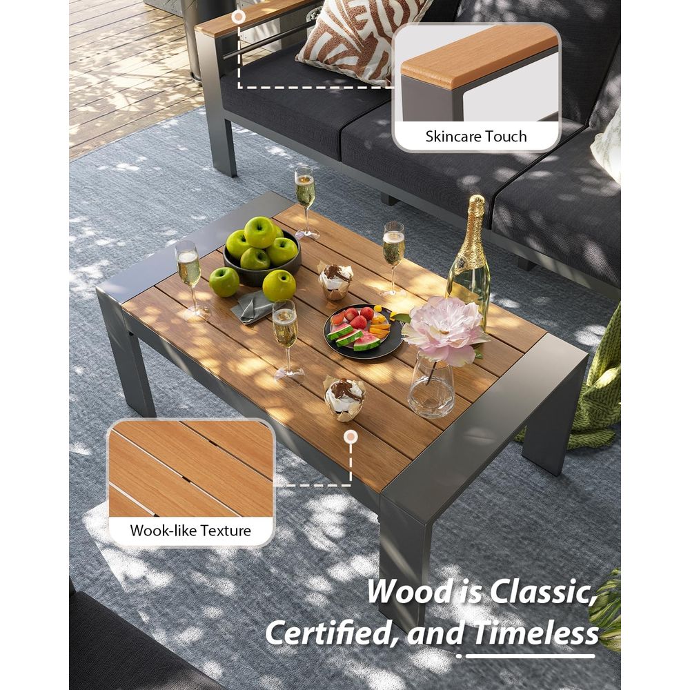 5-Seat Outdoor Sectional Patio - Outdoor Furniture On Sale ulasan dan harga