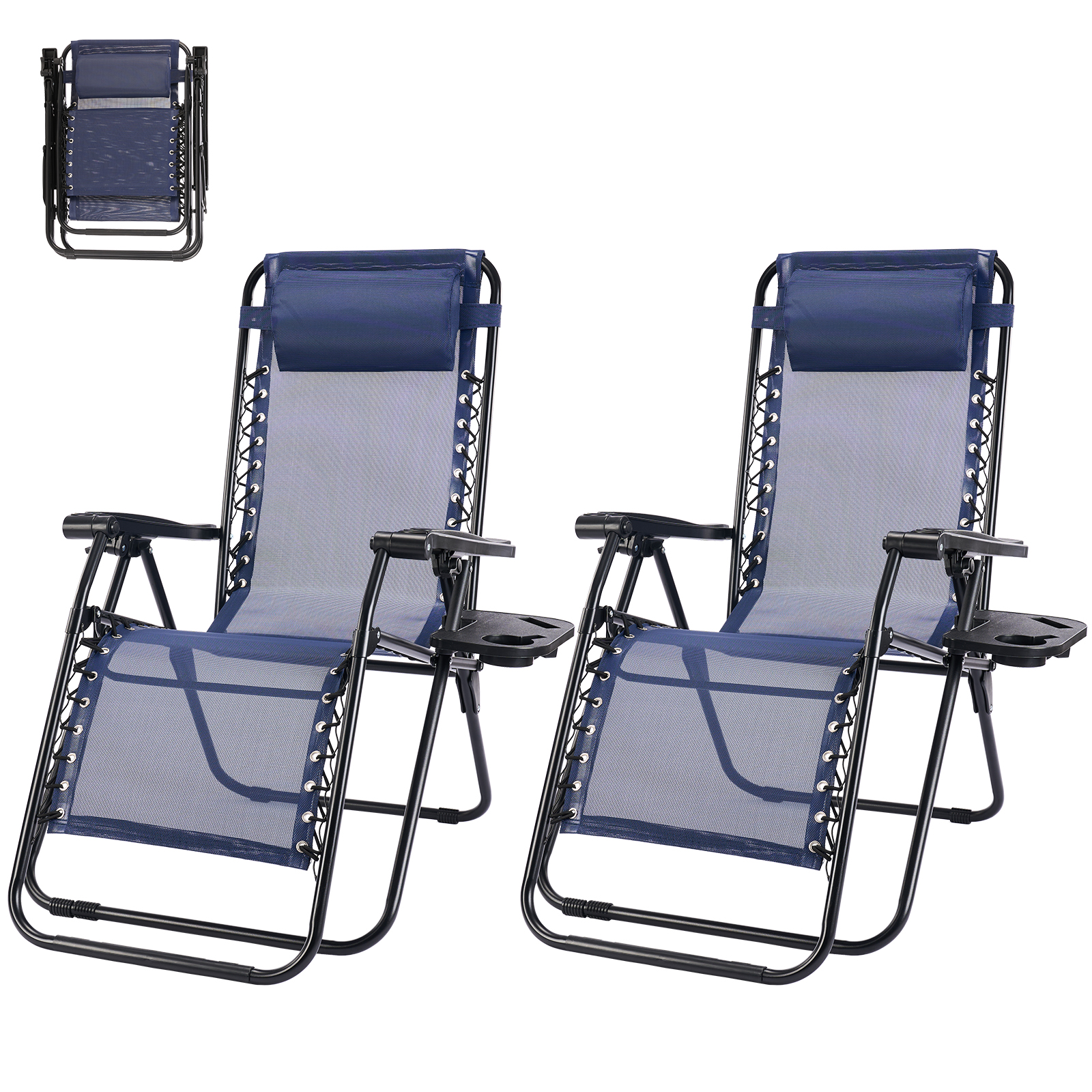 MCQ Outdoor Zero Gravity Chair - Outdoor Furniture Recliner Set ulasan dan harga