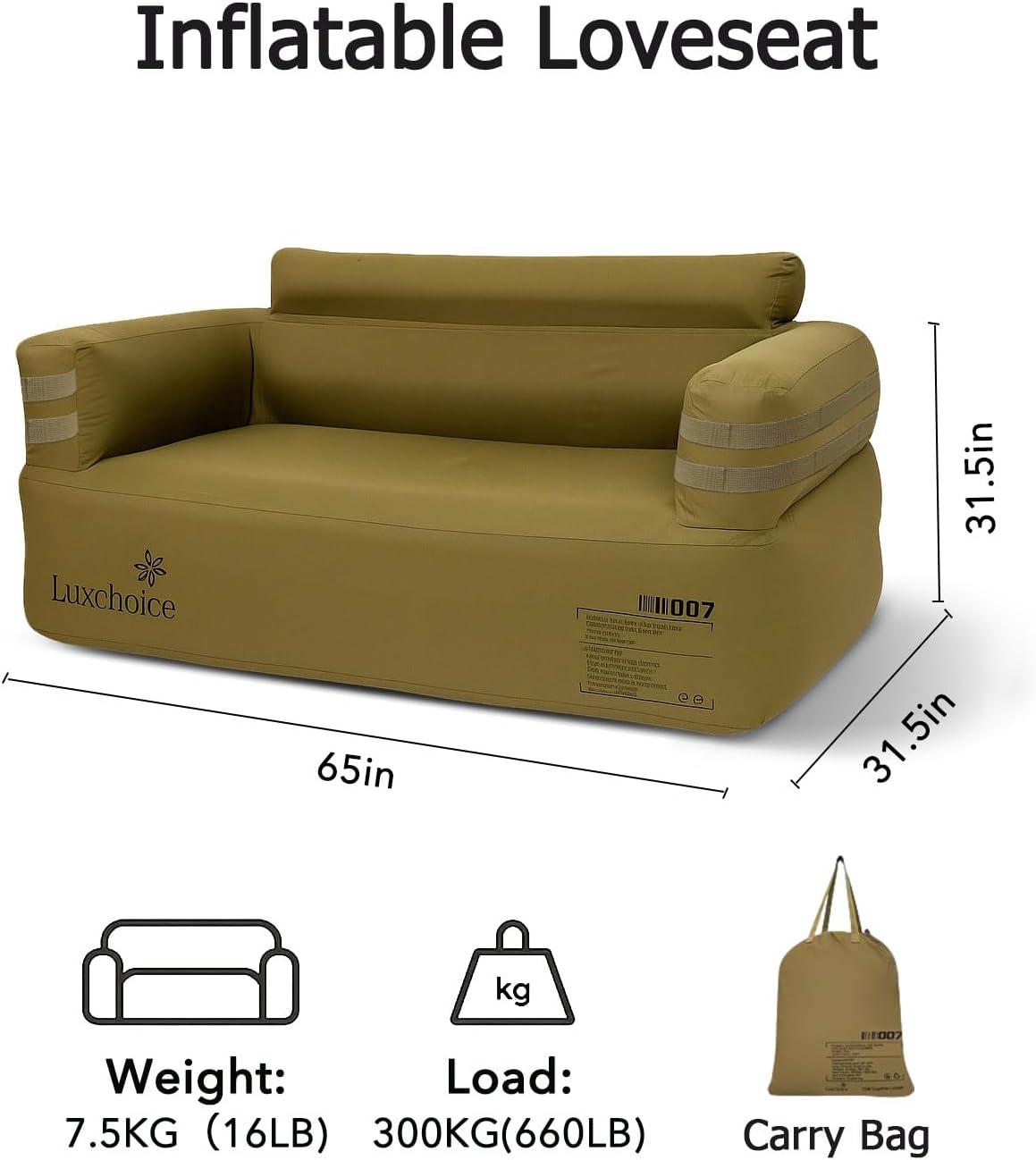 Portable Inflatable Couch for  - Outdoor Furniture Heavy ulasan dan harga
