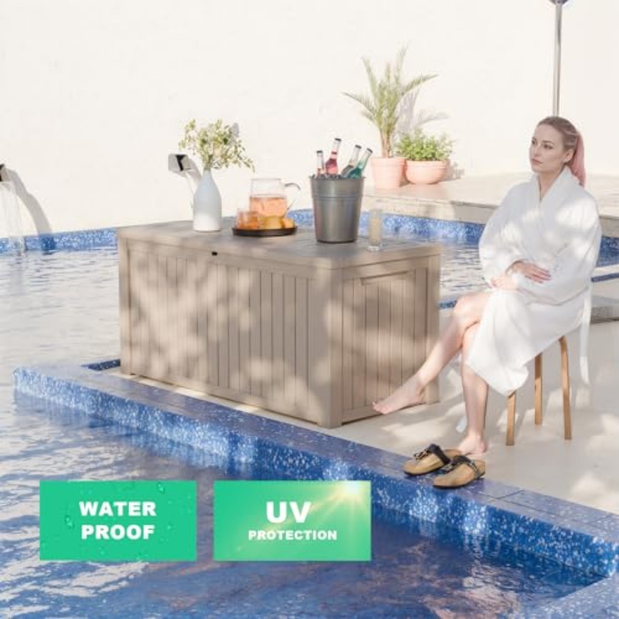 200 Gallon outdoor storage box - Outdoor Furniture Wooden ulasan dan harga