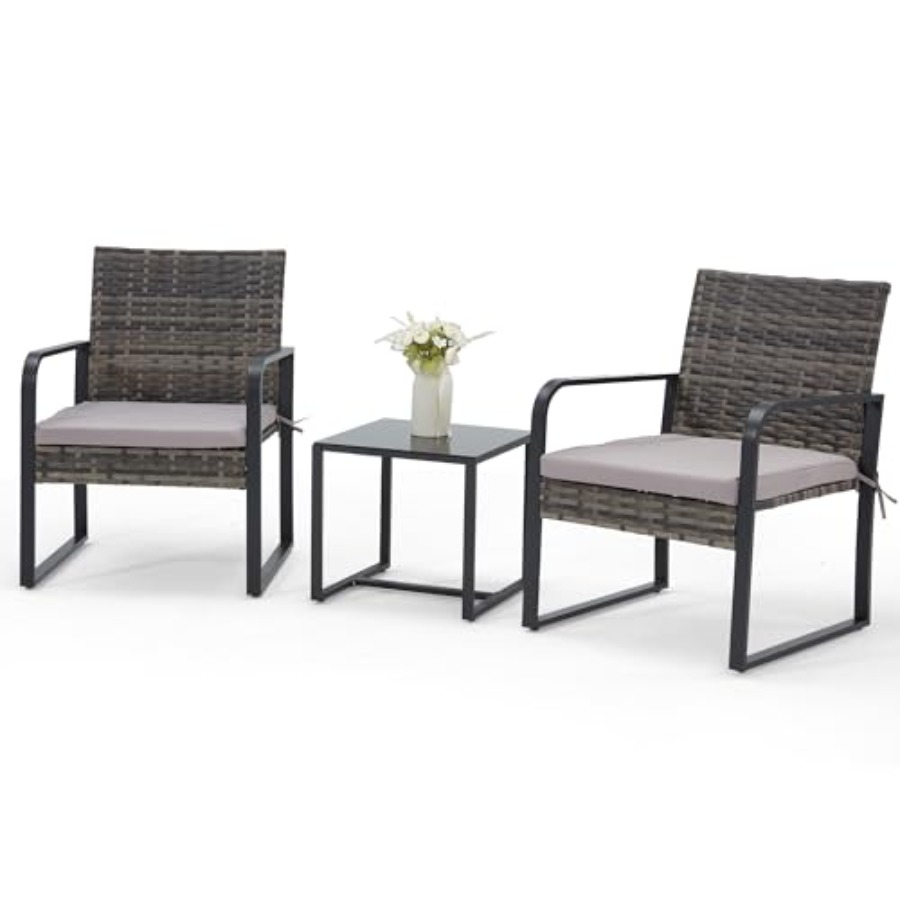 Bezseller 3 Piece Outdoor Pati - Outdoor Furniture Patio ulasan dan harga