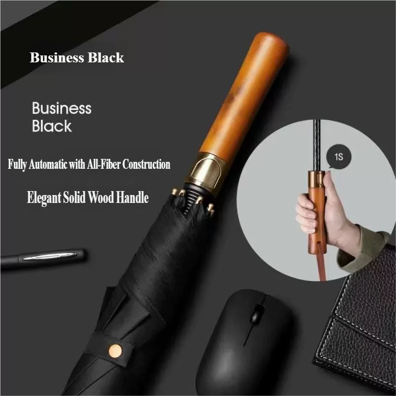 Automatic Business Golf Umbrel - Parasol Umbrella Large ulasan dan harga