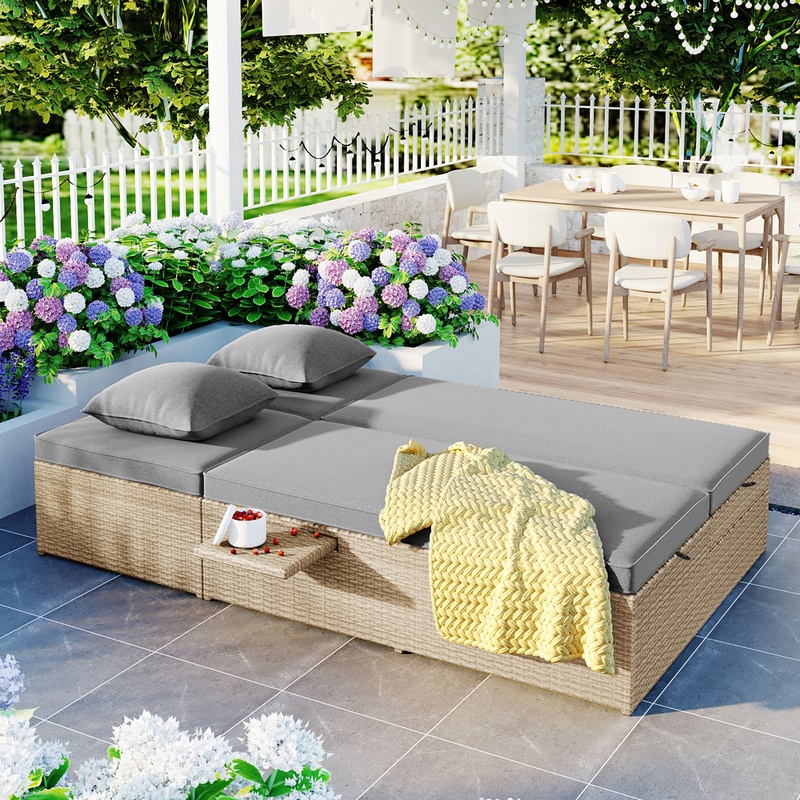 Topmax Outdoor Reclining Patio - Outdoor Furniture Recliner Set ulasan dan harga