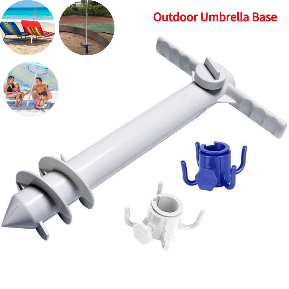 3/5 Spin Beach Umbrella Stand  - Outdoor Furniture With Umbrella ulasan dan harga