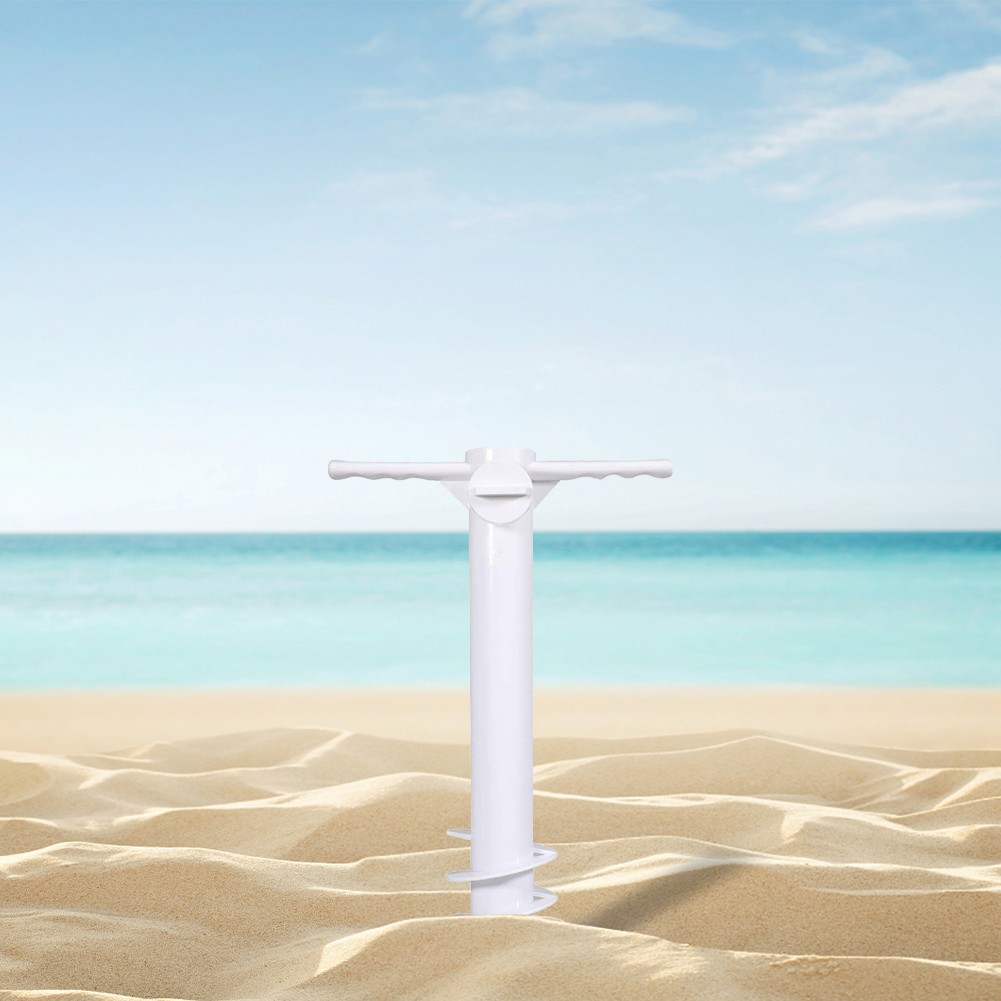 3/5 Spin Beach Umbrella Stand  - Outdoor Furniture With Umbrella ulasan dan harga