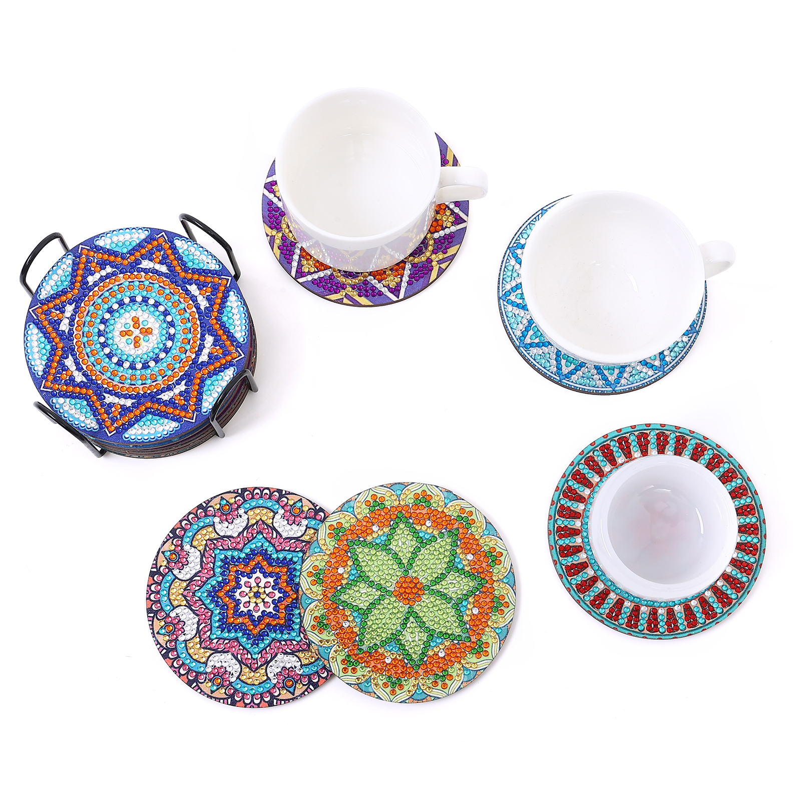 12Piece Manda Floral Pattern C - Outdoor Furniture Wooden ulasan dan harga